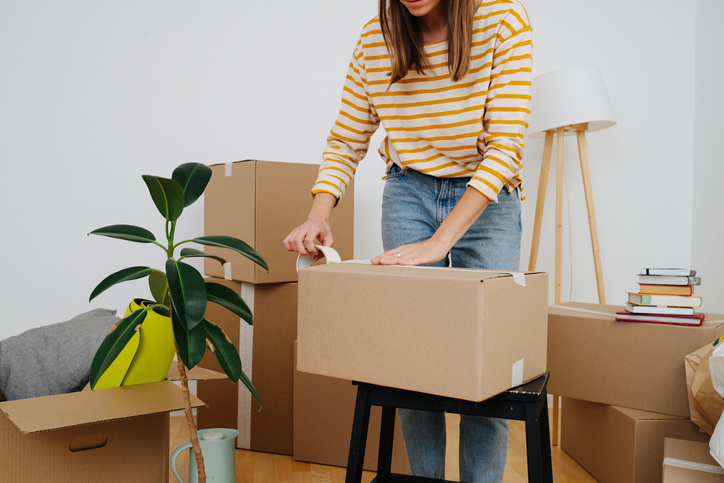 Save money on your move by packing yourself.